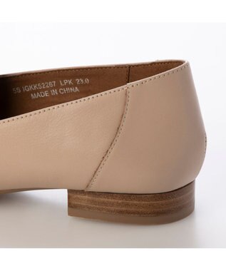 ing <ing>スクエアトゥビットローファー ライトピンク