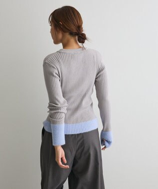 CRAFT STANDARD BOUTIQUE とてもち袖シャギーニットプルオーバー Light Gray