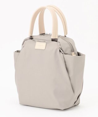 Y'SACCS 【ナイロンタフタ】トラベル2WAYミニボストン グレージュ