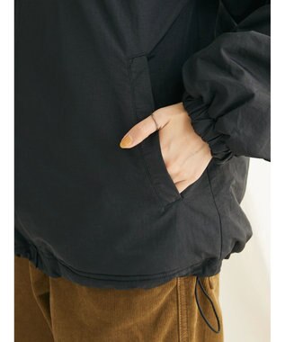 CRAFT STANDARD BOUTIQUE ナイロン×裏フリースリバーシブルブルゾンＬ／Ｓ Black