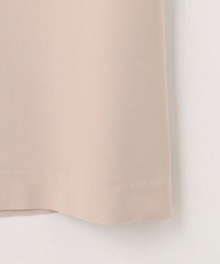 自由区 【XSサイズ～/洗える】ダブルフェイススーティング サックワンピース ピンク系