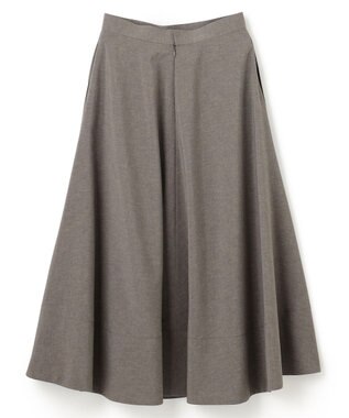 BEIGE， 【洗える/接触冷感/速乾/UVケア対応】BATEAU / フレアスカート C.Gray