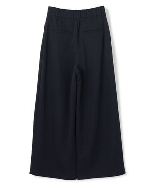 UNFILO タックワイドパンツ ネイビー