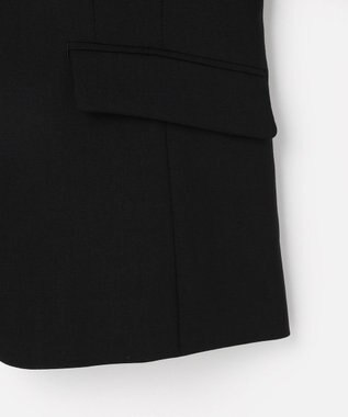 J.PRESS LADIES S 【リクルート対応】セラータカームスキン テーラード ジャケット ブラック系