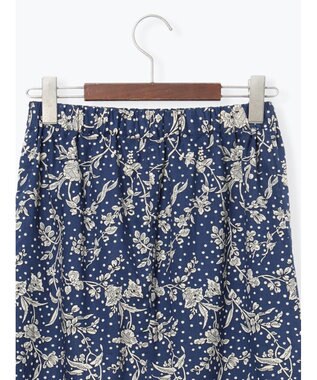 Te chichi 【LIBERTY FABRICS】フレアスカート ネイビー