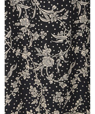 Te chichi 【LIBERTY FABRICS】フレアスカート ブラック