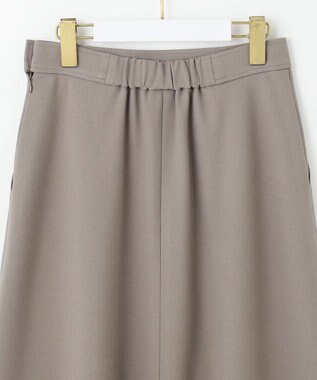 ANY SIS ビューティサーモ2WAYストレッチ フレアスカート グレージュ