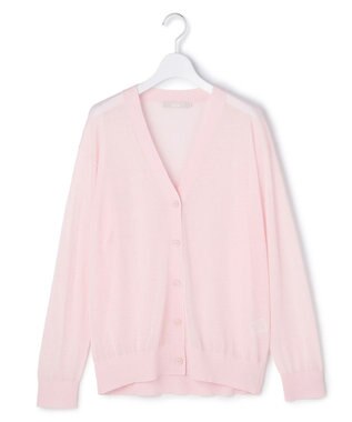 ICB 【先行予約】 リネンブレンドシアー カーディガン ライトピンク