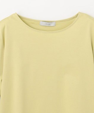 ANY 【接触冷感】シルケットスムース タックスリーブトップス ライム