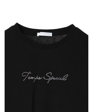 Green Parks ホットフィット筆記体ロゴＴシャツ Black