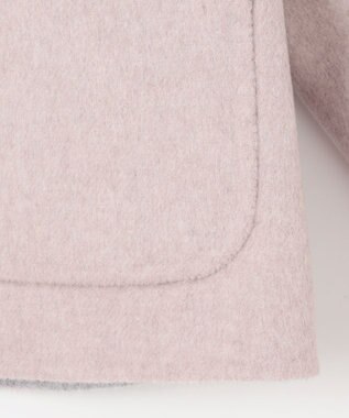 J.PRESS LADIES L 【リバーシブル】ウールナイロン リバー ショート コート ベージュ系