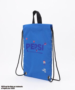 PW CIRCULUS 〈Pepsiコラボ〉【UNISEX】オリジナルナップサック ブルー系