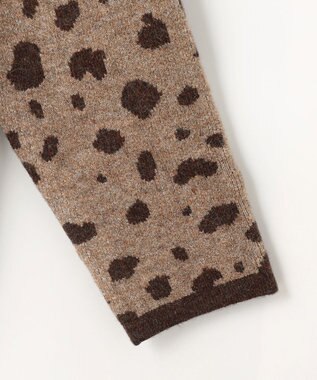 PW CIRCULUS 【MEN】SNOW LEOPARD柄フーディー ベージュ系5