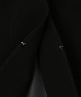 自由区 FORMAL 【洗える】NOIE15平二重 ジャケット+ワンピース ブラック系