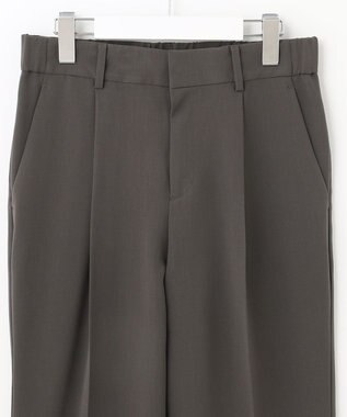 自由区 【洗える】２WAYツイル デザインパンツ カーキ系