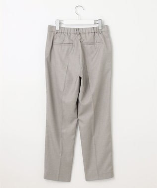 J.PRESS LADIES 【セットアップ対応・洗える・UVケア・速乾】 OXIJEWELストレッチ テーパード パンツ ライトグレー系