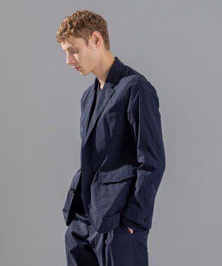 JOSEPH HOMME スプリットピーチクロス　ジャケット ネイビー系