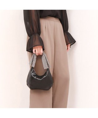 UNBILLION カカトゥ kakatoo / ビジューリボン2wayバッグ