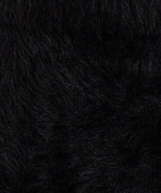 WEGO 【ユニセックス着用ITEM】フェザーカーディガン ブラック