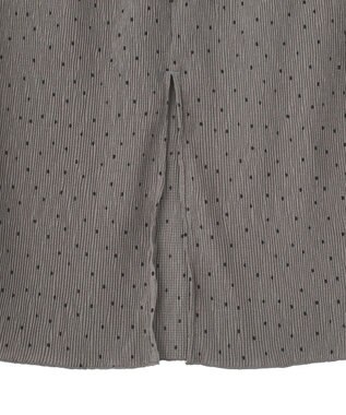 Green Parks 楊柳プリーツスカート Gray