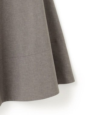 BEIGE， 【洗える/接触冷感/速乾/UVケア対応】BATEAU / フレアスカート C.Gray