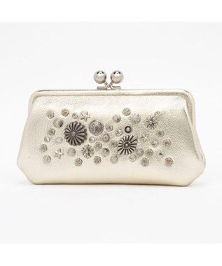 UNBILLION ペルケ perche / マルチスタッズがま口ロングウォレット