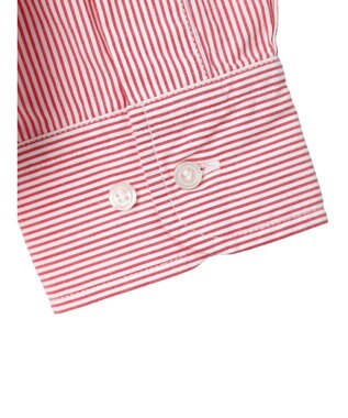 AMERICAN HOLIC 綿ブロードＢＩＧシャツ Stripe Red