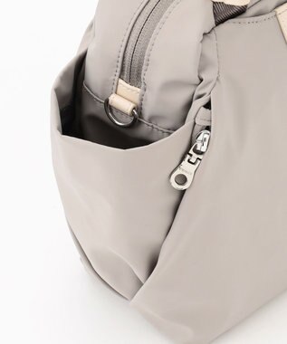 Y'SACCS 【ナイロンタフタ】トラベル2WAYミニボストン グレージュ