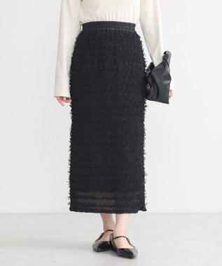 earth music&ecology フェザーナロースカート