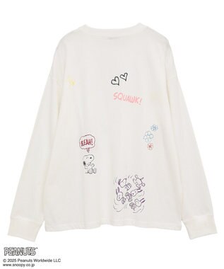 earth music&ecology 【綿100％】ＰＥＡＮＵＴＳ／ｅａｒｔｈ　マルチカラーアートロンＴ A