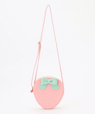 ANY KIDS 【Strawberry Collection】いちごポシェット ピンク
