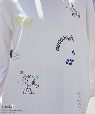 earth music&ecology 【綿100％】ＰＥＡＮＵＴＳ／ｅａｒｔｈ　マルチカラーアートロンＴ A