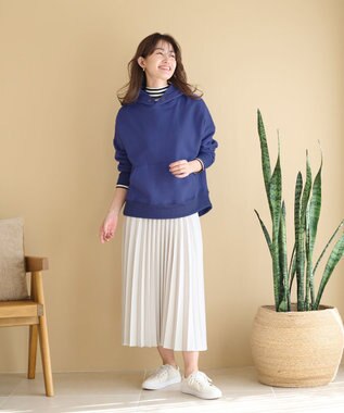 ANY 【8色展開・洗濯機可】春めきカラフルパーカー ロイヤルブルー