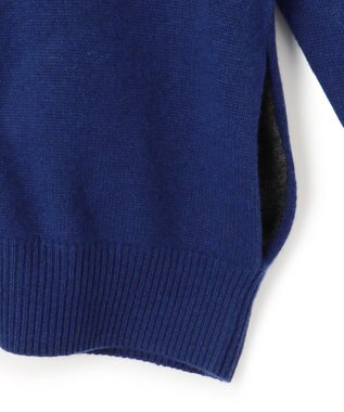 J.PRESS MEN カシミア フルジップ カーディガン ブルー系