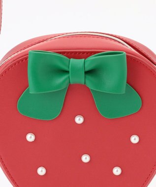 ANY KIDS 【Strawberry Collection】いちごポシェット レッド