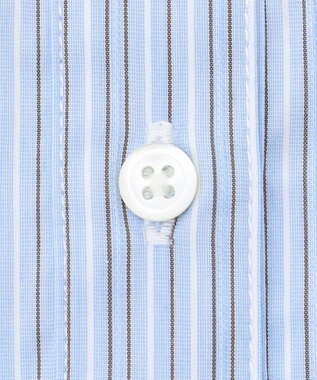 J.PRESS LADIES BEZハイネック フリル デコカラー サックス系