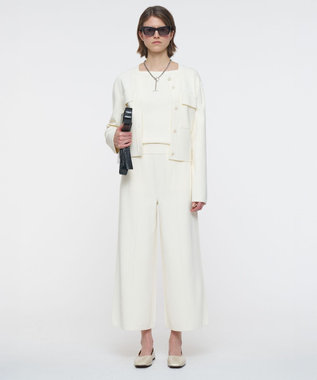 JOSEPH フルニードルビスコース　トラウザーズ Ivory