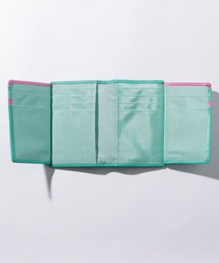 LANVIN en Bleu リュクサンブールカラー カードケース エメラルドグリーン