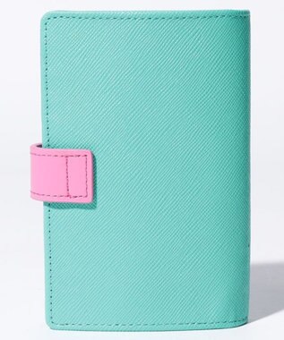 LANVIN en Bleu リュクサンブールカラー カードケース エメラルドグリーン