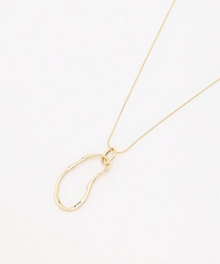 ANY メタルリング モチーフネックレス リング型