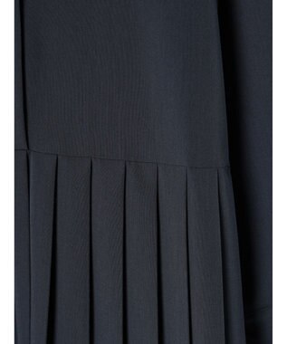 Green Parks armonia．プリーツシャツワンピース Gray