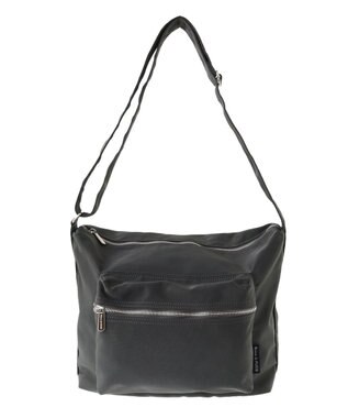 Maison de FLEUR ファスナーショルダーバッグ Black