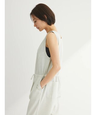 Green Parks インド 綿麻オールインワン Natural