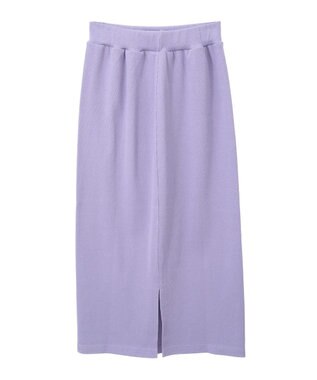 CRAFT STANDARD BOUTIQUE リブロングスカート Purple