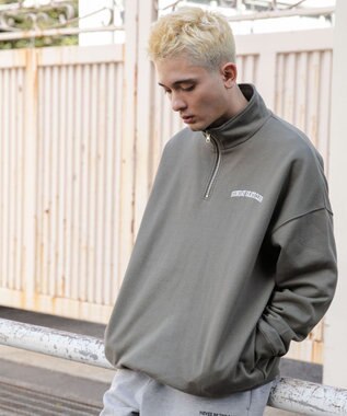 WEGO ヘビーウエイトハーフZIPワンポイントPO