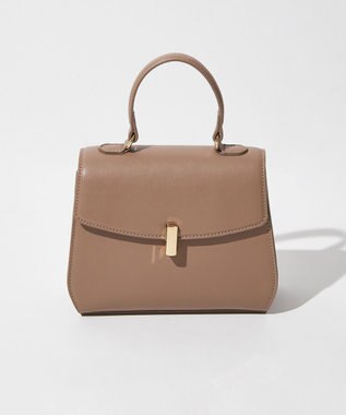 組曲 トップハンドルハンド バッグ ベージュ系