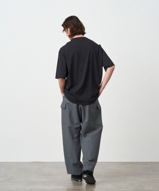 ATON FRESCA KNIT | ハーフスリーブプルオーバー - UNISEX BLACK