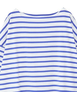 Green Parks ボーダーゆるチュニック Purple