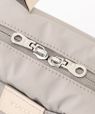 Y'SACCS 【ナイロンタフタ】トラベル2WAYミニボストン グレージュ