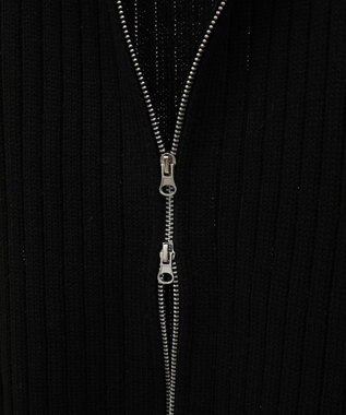 Green Parks フロントジップベスト Black